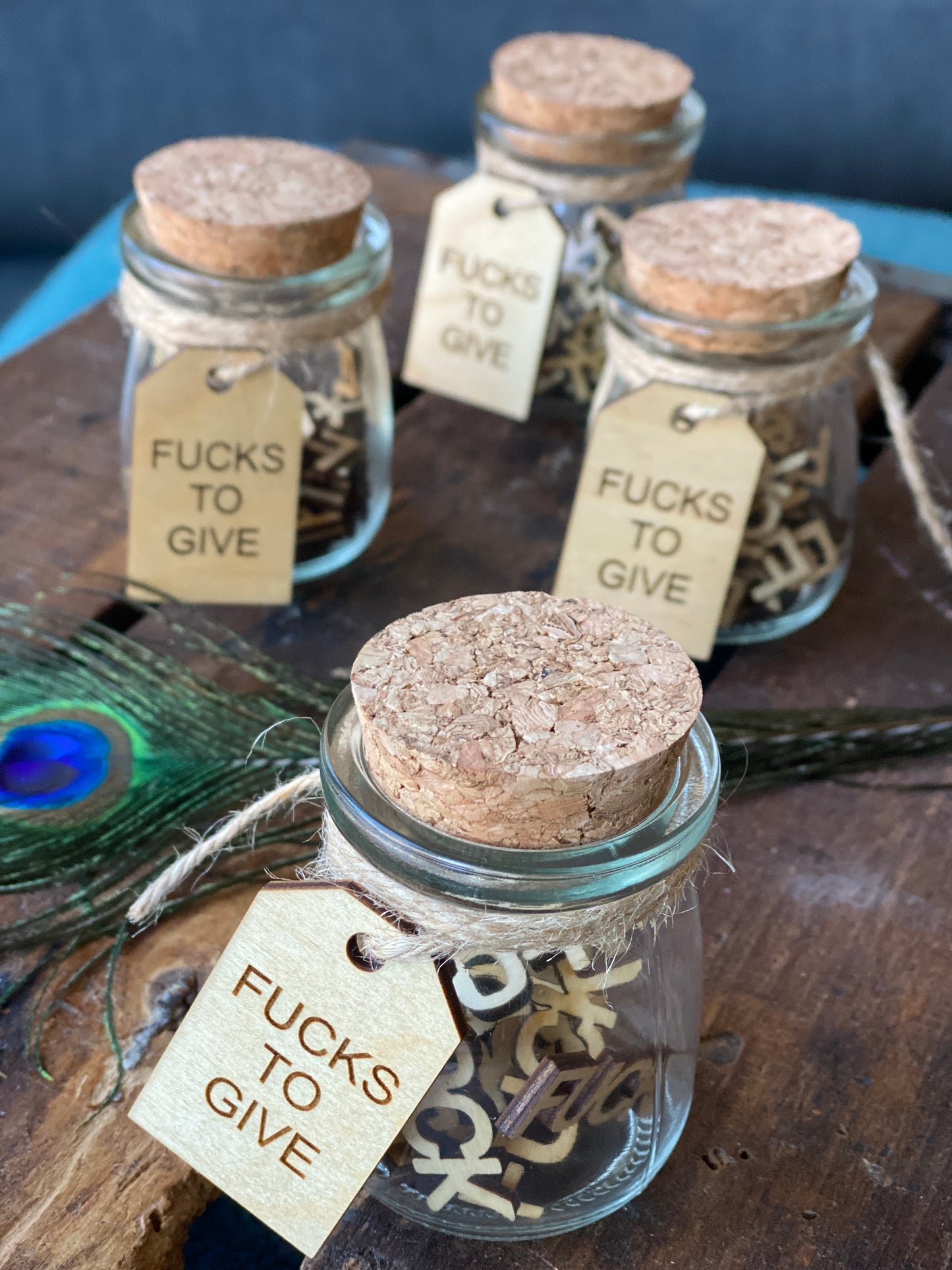 Fucks to Give Jar, Adult Gag Gift, Funny Gift Ideas for Friends, F Word Gifts, Swear Words Jar, Gift for Coworker, Jar of Funny Words