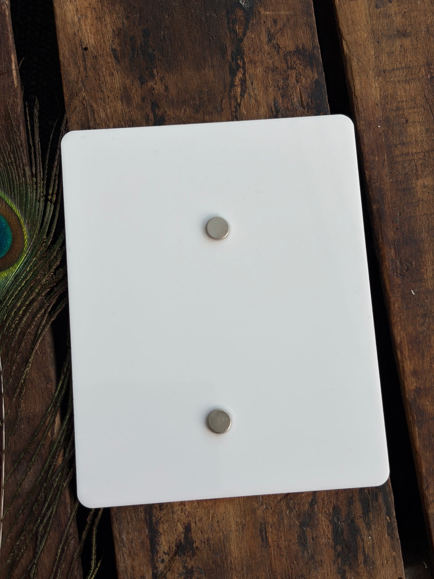 Library Dry Erase Magnetic Book Tracker – 4"x5"