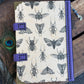 Pick Your Design Custom Wood and Leather Small Travel Journal - Refillable Botanical Grimoire – Handmade Artisan Stationery