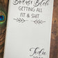 Personalized Fitness Journal: Leatherette Wellness Tracker, Custom Engraved New Years Resolutions