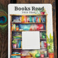Library Dry Erase Magnetic Book Tracker – 4"x5"
