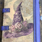 Amethyst Crystal Ball & Roses Refillable Wood and Leather Journal