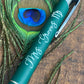 Personalized Zodiac Engraved Pen: Custom Astrology Gift for Boss