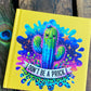 Funny Adult Sticker Book Journal: 80s Nostalgic Swear Word Notebook