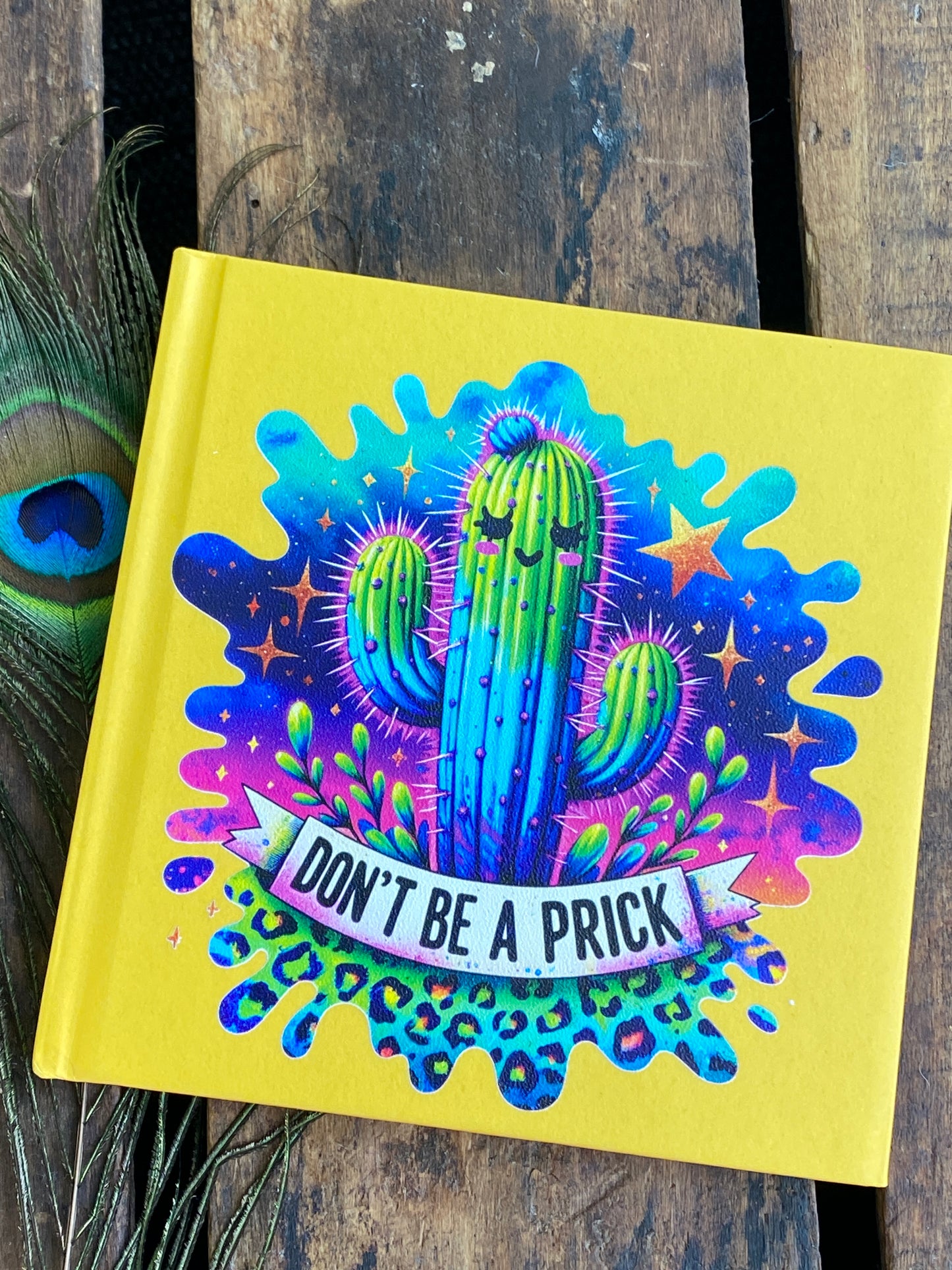 Funny Adult Sticker Book Journal: 80s Nostalgic Swear Word Notebook