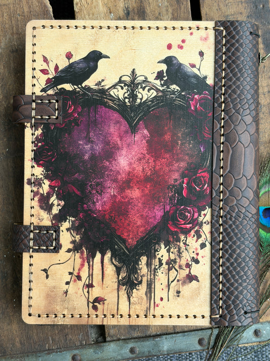 A5 Journal - The Raven & Gothic Romance
