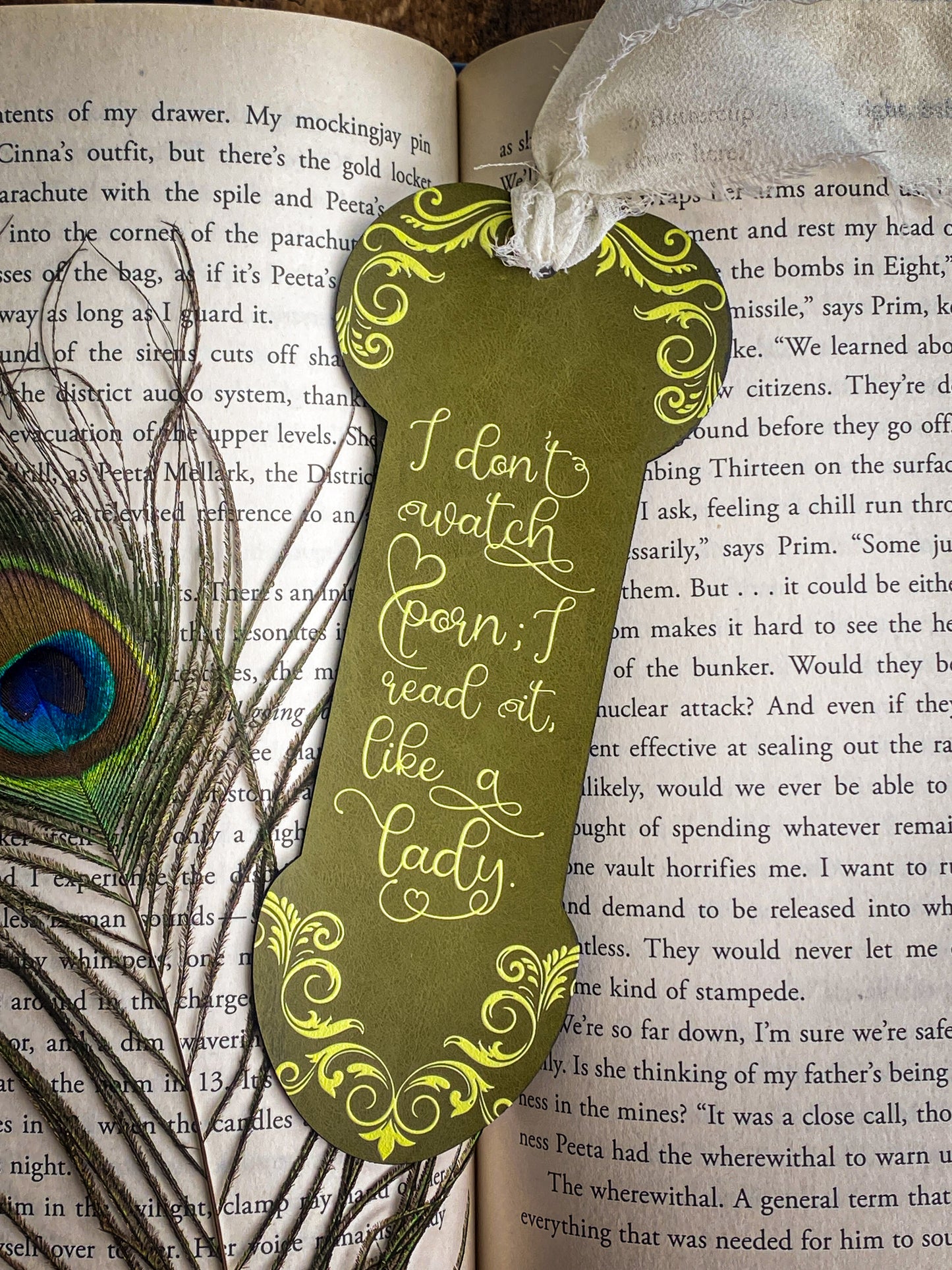 Leather Smut Bookmark: Funny Adult Reader Gift