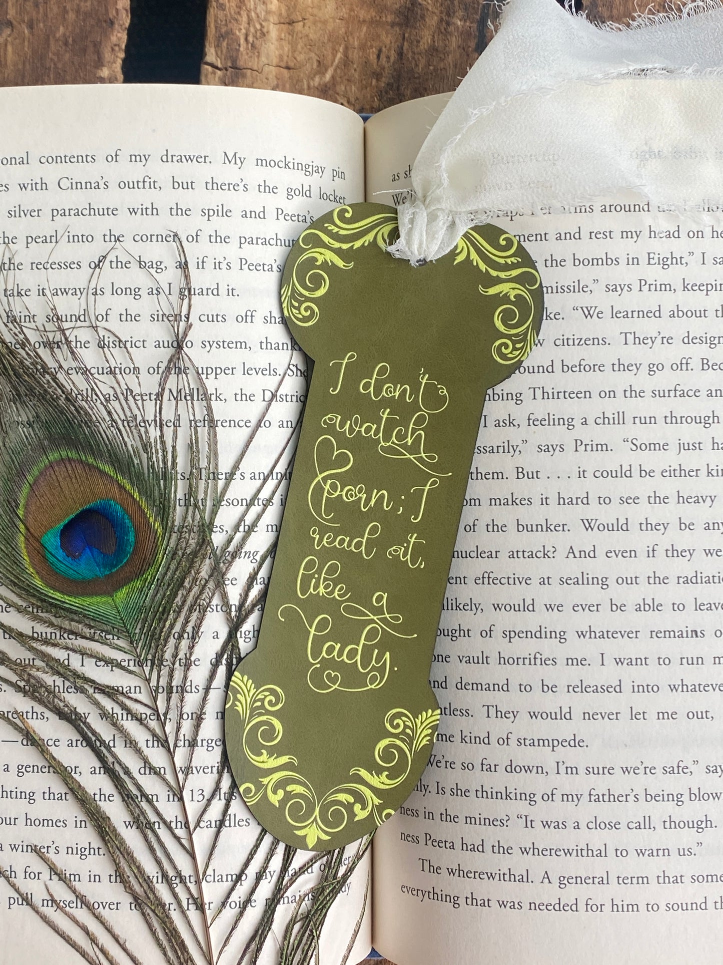 Leather Smut Bookmark: Funny Adult Reader Gift
