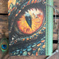Dark Knight Refillable Journal - Wood and Leather Fantasy Notebook, RPG DND Campaign Book