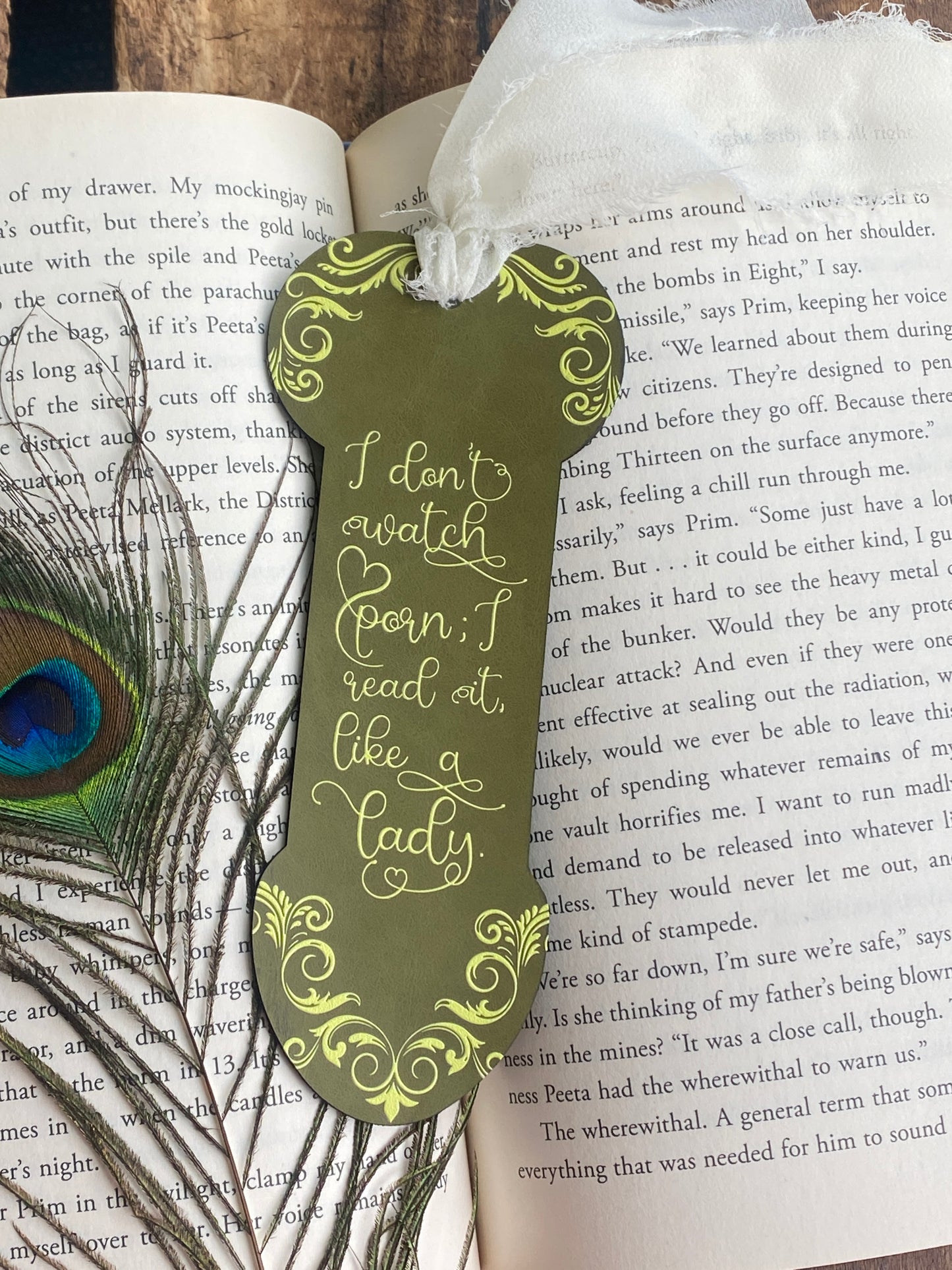 Leather Smut Bookmark: Funny Adult Reader Gift