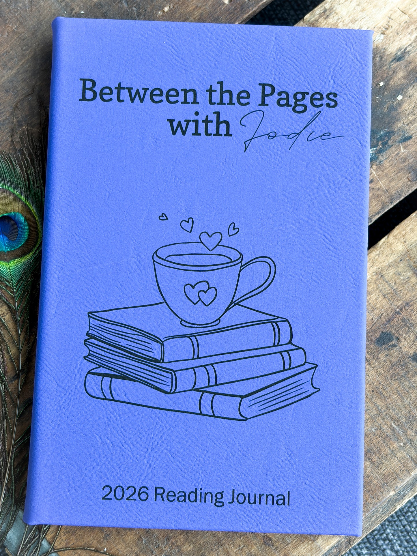 Personalized "Between the Pages" Reading Journal