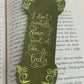 Leather Smut Bookmark: Funny Adult Reader Gift