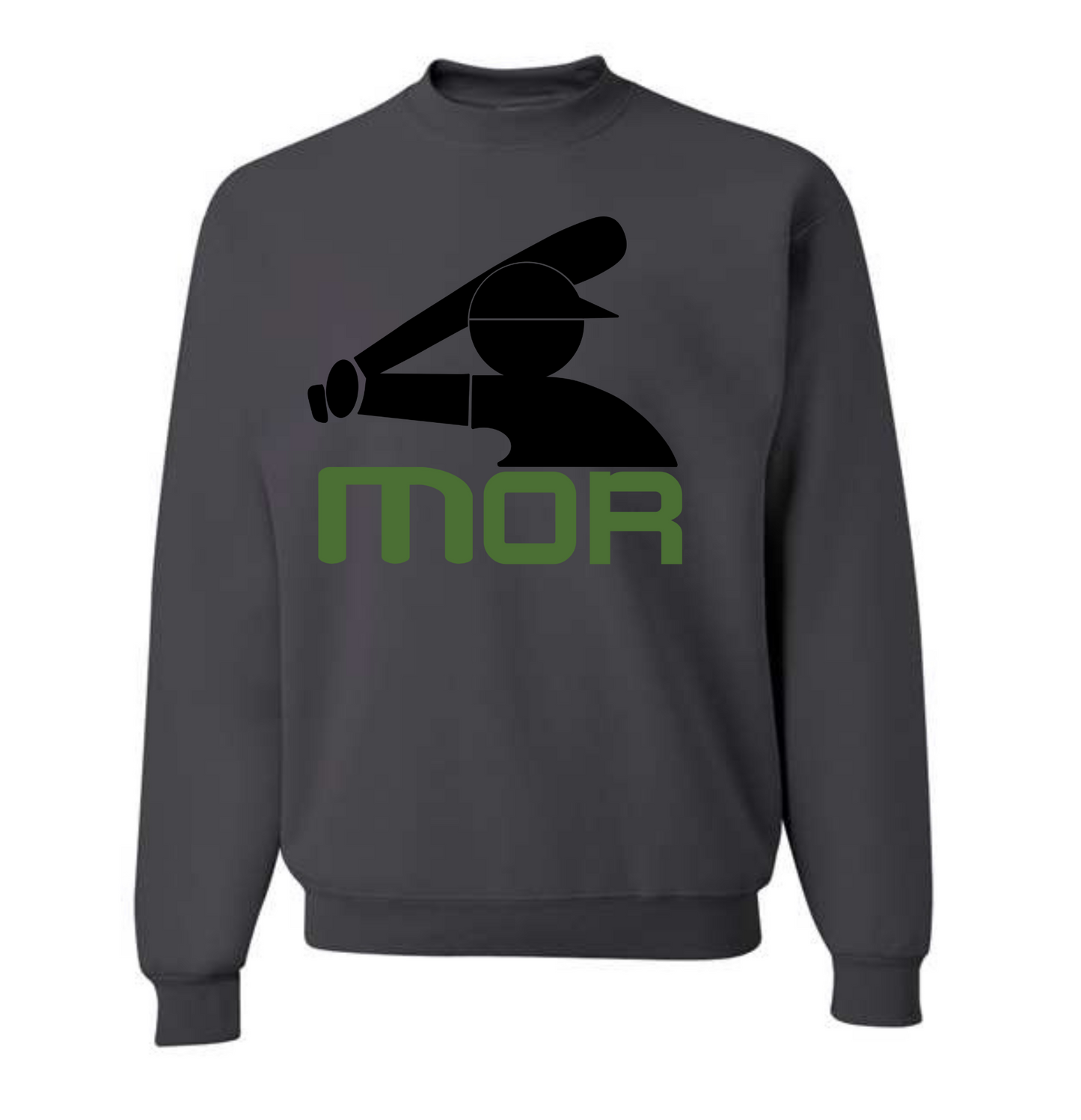 Charcoal Grey Crewneck Sweatshirt