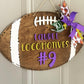 Football Door Hanger, Football Team Door Sign, High School Football, Football Team Sign, Football Season Door Sign, Customized Door Hanger