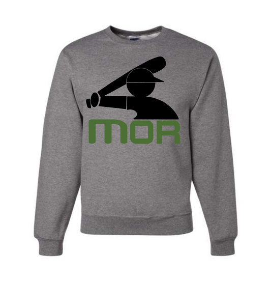 Oxford Heather Grey Crewneck Sweatshirt