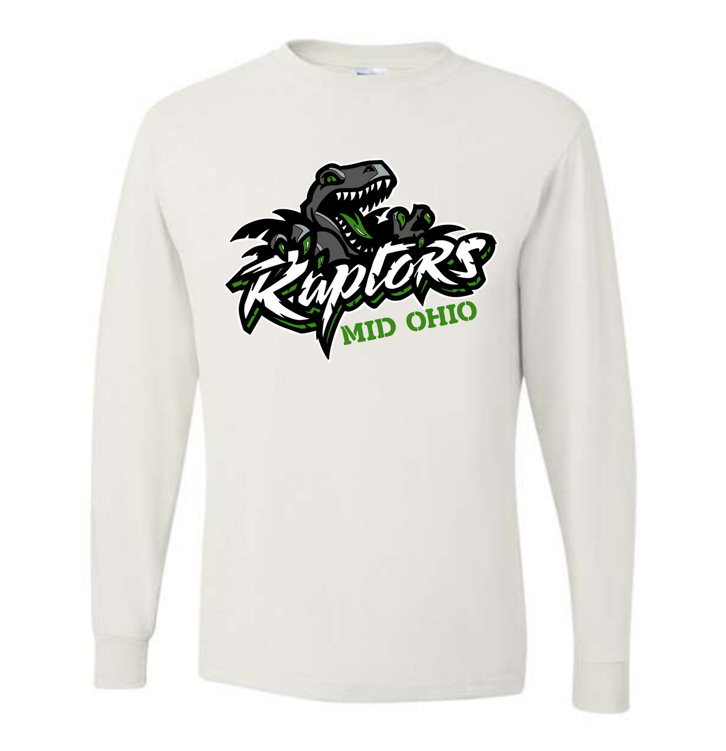 White Dri-Power Long Sleeve Shirt