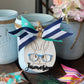 Easter Bunny with Glasses Basket Tags, Easter Basket Name Tags, Personalized Easter Basket Tags, Easter Basket Name Tags, Basket Name Tags, Bunny Initial Tags