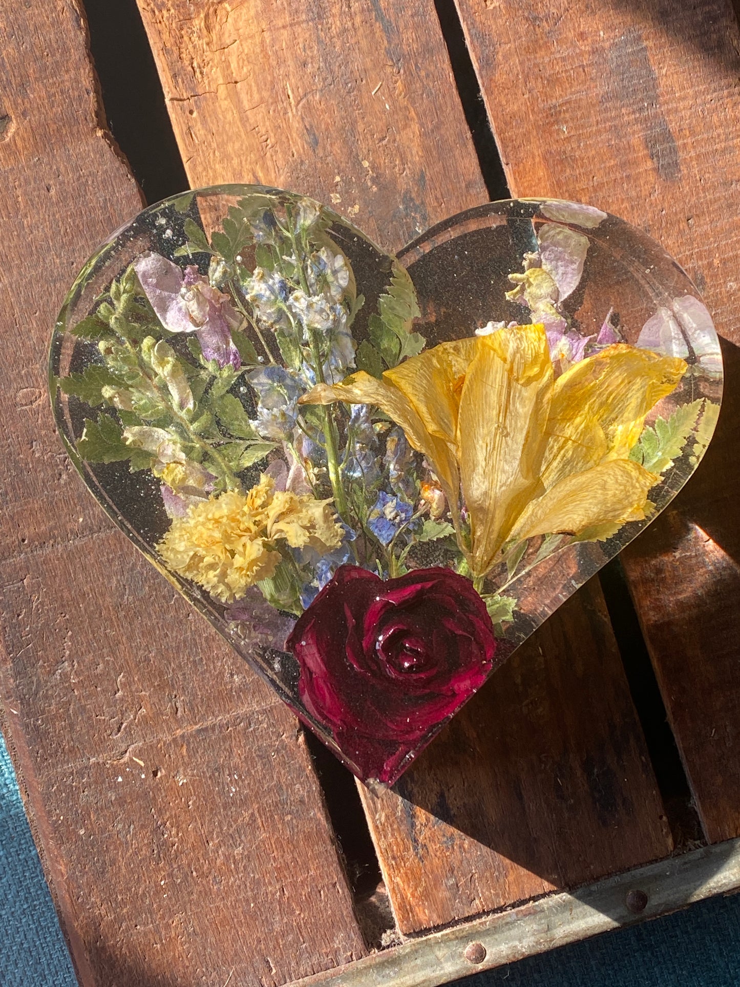 Keepsake Resin Heart