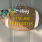 Football Door Hanger, Football Team Door Sign, High School Football, Football Team Sign, Football Season Door Sign, Customized Door Hanger