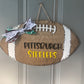 Football Door Hanger, Football Team Door Sign, High School Football, Football Team Sign, Football Season Door Sign, Customized Door Hanger