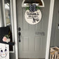 18 inch Round Welcome to Mimi & Pop's Door Sign