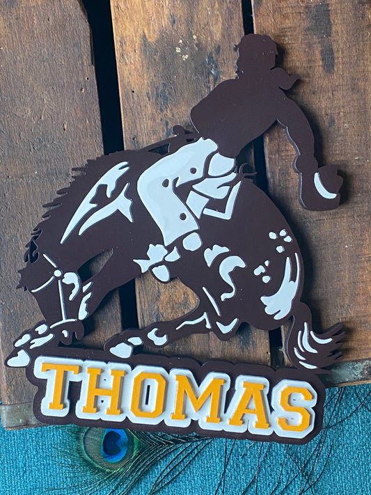 Custom Mascot Sign