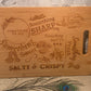 Charcuterie Map Cutting Board - Charcuterie for Beginners Board